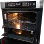 Set da forno Kaiser EH 6306 R + KCT 6705 FI, forno da incasso, acciaio inossidabile, 79L 15 funzioni + piano cottura a induzione, 60 cm