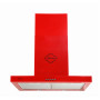 GURARI GCH 461 RD 6 cappa a parete cappa cucina 60 cm in rosso 1000m³/h