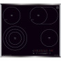 Kaiser KCT 6715 F electric hob, black glass ceramic hob, built-in stove, 4 cooking zones