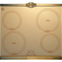 Kaiser KCT 6395 IElfEm  piano cottura induzione 60 cm piastre metallo bronzo 4 zone QuickHeat