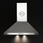GURARI GCH 147 5 IS wall-mounted cooker bonnet 50 cm in stainless steel 1000m³/h