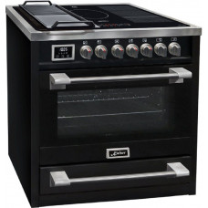 Kaiser induction cooker HC 93691 IS, electric cooker 90 cm induction hob self-cleaning