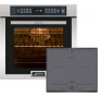 Kaiser oven set EH 6306 R + KCT 6730 FIG, built-in oven, stainless steel, 79L 15 functions + induction hob 60 cm