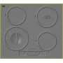 Kaiser KCT 6705 RI cooker induction hob, 60 cm, built-in cooker, 4 cooking zones