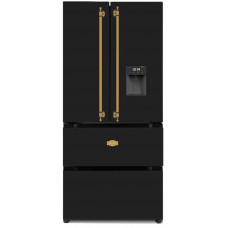 Kaiser side-by-side KS 80425 Em, 183 cm de haut, 83,6 cm de large, réfrigérateur rétro, combiné réfrigérateur-congélateur side-by-side, No Frost 506 L