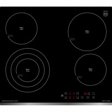 Table de cuisson électrique Kaiser KCT 6703, 60 cm, cuisinière Hi-light, table de cuisson sans cadre, face avant, indicateur de chaleur résiduelle