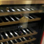 Kaiser wine fridge K 64750 AD, for 46 standard bottles of 0.75l, retro wine fridge 145l 46 bottles of wine