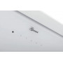 GURARI GCH C 343 120 WH PRIME cappa cucina cappa soffitto 120 cm vetro bianco 1000m³/ h