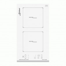 Kaiser KCT 3726 FI W induction hob Grand CHEF, white glass, facet at the front, 30 cm