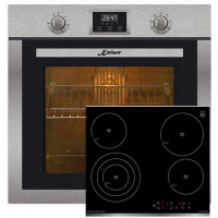 Ensemble four Kaiser EH 6323 + KCT 6703, four électrique autonome, 10 fonctions + plaque de cuisson électrique 60 cm
