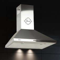 GURARI GCH 147 6 IS cappa a parete cappa cucina 60 cm in acciaio inox 1000m³/h  