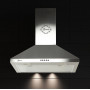 GURARI GCH 147 6 IS wall-mounted cooker bonnet 60 cm in stainless steel 1000m³/h