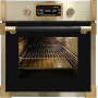 Kaiser oven set EH 6427 AD + KCT 6395 IEm, retro pyrolysis built-in oven 73L + induction hob, 60 cm