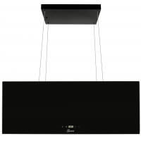 GURARI GCH I 333 90 BL Prime N island hood  island extractor hood 90cm 1000m³/h  black glass