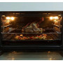 Kaiser oven set EH 9309 + KCT 777 FI, built-in oven 90 cm 105L black glass + induction hob 77 cm