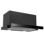 GURARI CH 3003 C flat screen hood extractor hood 60cm installation 1000m³/h black glass