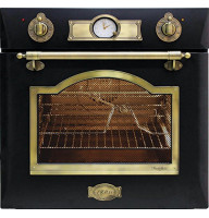 Kaiser EH 6355 Em retro electric built-in oven self-sufficient 60cm 67L 8 functions in black