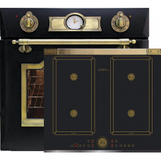 Kaiser stove set Retro electric oven EH 6355 EM +KCT 6745 FI AD induction hob 60 cm