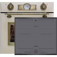 Kaiser Herd-set / Four électrique encastrable EH 6355 ElfEm 67L + KCT 6730 FIG Table de cuisson à induction 60 cm