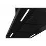 Cappa aspirante a isola GURARI GCH 793.R Diamond Eco BL, 116 cm, 850 m³/h, nera.