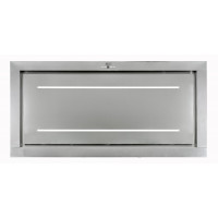 Gurari GCH C 332 90 IS PRIME extractor hood ceiling hood 90 cm stainless steel 1000m³/h