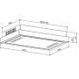 GURARI GCH C 343 90 WH PRIME extractor hood ceiling hood 90 cm white glass 1000m³/ h