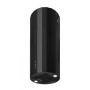 GURARI GCH P 891 BL Diamond – Hotte aspirante îlot 40 cm noire, débit d'air 850 m³/h