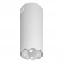 GURARI GCH P 892 WH Diamond Hotte Îlot 40 cm Blanc – Débit d'air jusqu'à 850 m³/h