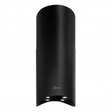 GURARI GCH P 893 BL Diamond – Island Cooker Hood 40 cm Black, Air Extraction Rate 850 m³/h