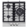 Kaiser KG 4354 Turbo Stainless Steel Gas Cooktop 45cm 3 Burners Autarkic