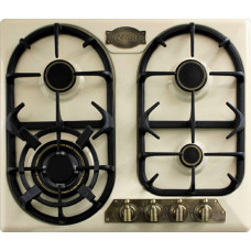  Kaiser Empire KG 6325 ElfEm Gas Cooktop 60cm Autarkic 4 High Quality Burners with 3 kW WOK