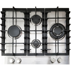  Kaiser KG 6364 Turbo Romb Autarkic Stainless Steel Gas Cooktop 60cm 4 Burners