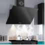 GURARI GCH 286 BL 6 Prime N head free hood extractor hood 60 cm black 1000 m³/h