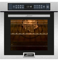 Kaiser EH 6306 R stainless steel built-in oven 79L temperature probe - automatic roasting 15 functions. Grill Air fryer Full Touch 60 cm