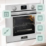 Kaiser EH 6326 W Built-in oven 79 L 60 cm 10 Fkt. White