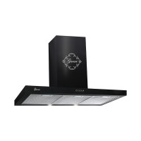  GURARI GCH 461 BL 9 N  cappa a parete cappa cucina 90 cm Nero 1000m³/h