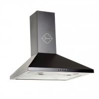 GURARI  GCH 147 5 BL wall-mounted cooker bonnet 50 cm Black 1000m³/h