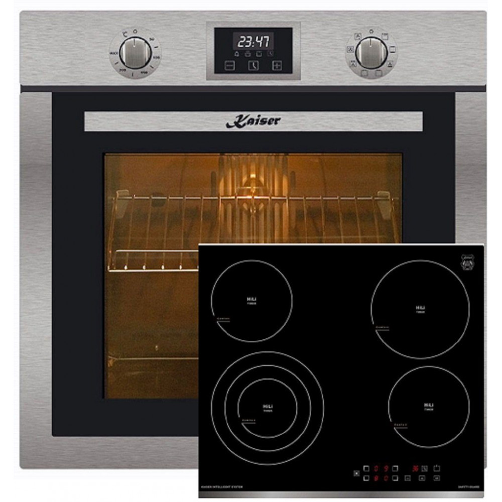 Neff, T16BT60N0 Electric Hob Self-Sufficient 60 cm Wide N70 TwistPad Operation Stainless Steel Frame Made in Germany