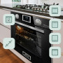 Kaiser EH 6326 Sp Built-in oven 79 L 60 cm 10 Fkt. black