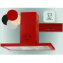 GURARI GCH 461 RD 9 N cappa a parete cappa cucina 90 cm in rosso 1000m³/h