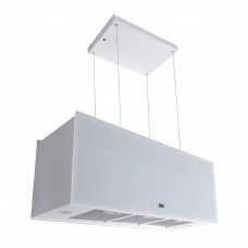 GURARI GCH I 333 90 WH Prime island hood  island extractor hood 90cm 1000m³/h white glass